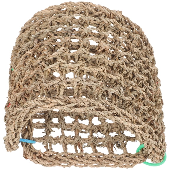 Outdoor Bird Nest Straw Woven Parrot Breeding Nest Handwoven Bird Sleeping House