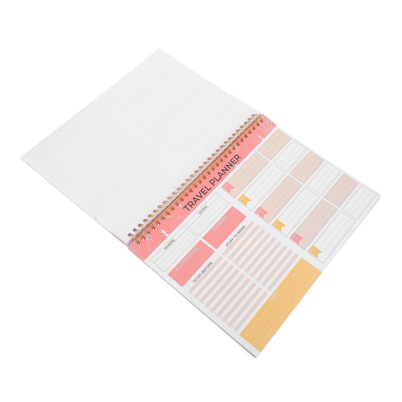unbranded Outdoor Planning Book Travel Checklist Notebook Planner ...