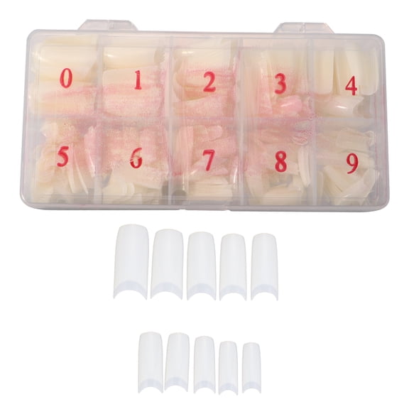 unbranded  Nail Stickers Fake Nails False Packaging Short Square Full Bridesmaid