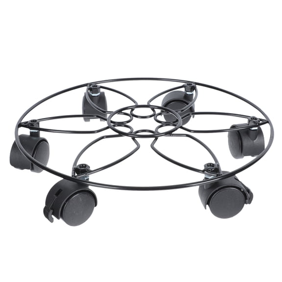 unbranded Pallet Mobile Flower Stand Indoor Plant with Wheels