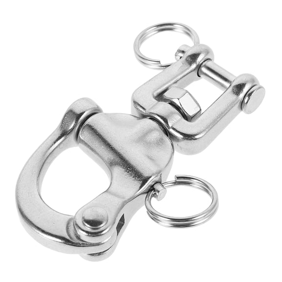 LITINKIMI Swivel Shackle Silver 1Set 2.75X1.18X0.47In