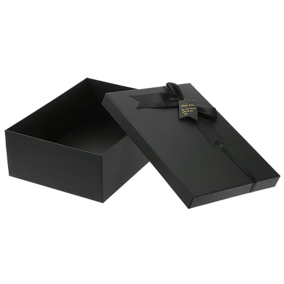 unbranded  Gift Box Product Packing Boxes Clothing for Gifts Jewelry Kit Bulk Bride Bridesmaid Black