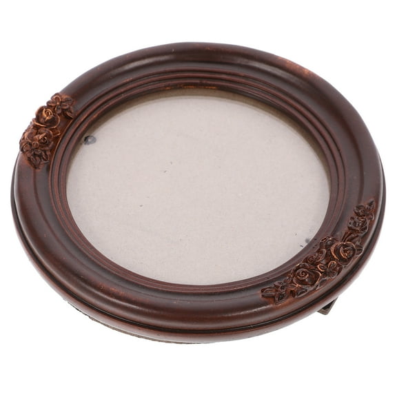 GARVALON Tabletop Display Picture Frame Coffee Resin 1Pack 5X5In