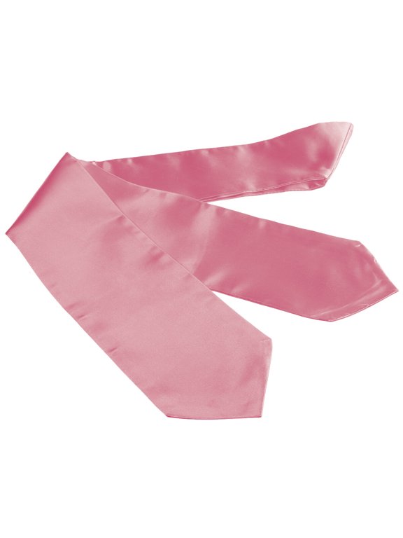 Pink Arrow Pointed Edges Graduation Stole Degree Angle Cut Men and Women