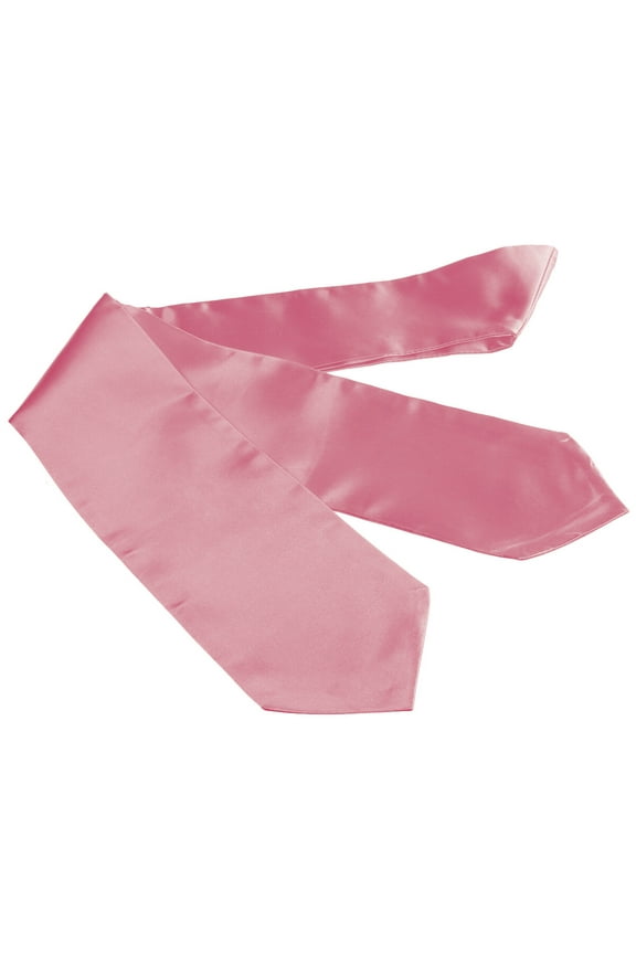 Pink Arrow Pointed Edges Graduation Stole Degree Angle Cut Men and Women