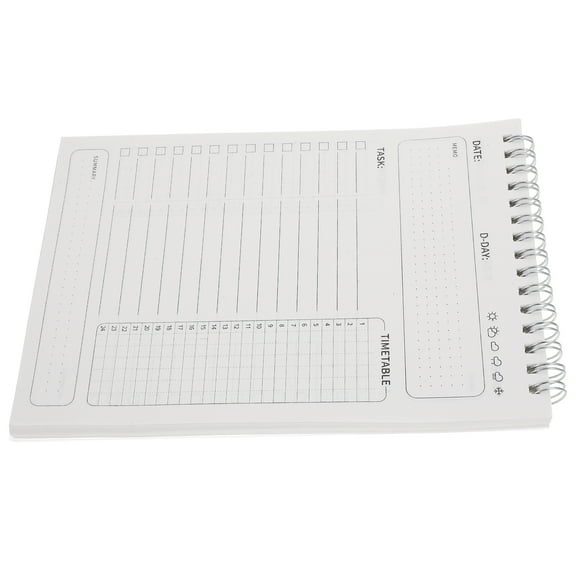 jojofuny To Do Schedule Planner Notepad White Paper For Students 1Pack 8.06X5.58X0.31in