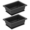 thumbnail image 1 of unbranded Plastic Flower Pot Useful Garden Plant Pot Plant Container Nursery Pot with Tray, 1 of 6