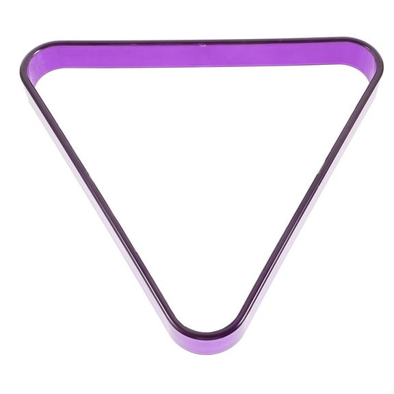 HOOWIFFY Durable Purple Pc Pool Triangle Frame for Standard Size Balls