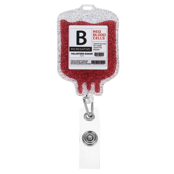 unbranded Portable Badge Holder Reusable ID Card Holder Retractable Badge Buckle Doctor Supply