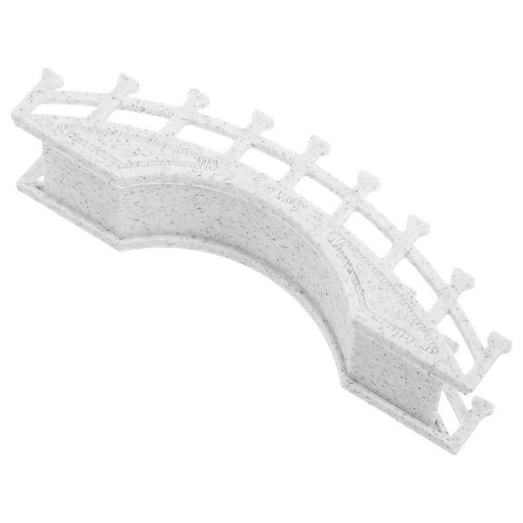 COSMOBETTY Miniature Landscaping Tower Bridge Grey Plastic 1Set Landscape Design Hobbyists Collectors