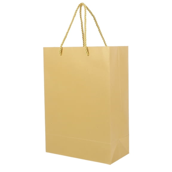 Portable Paper Present Packing Bag with Handles for Various Uses Including Wedding Favors 1 Set