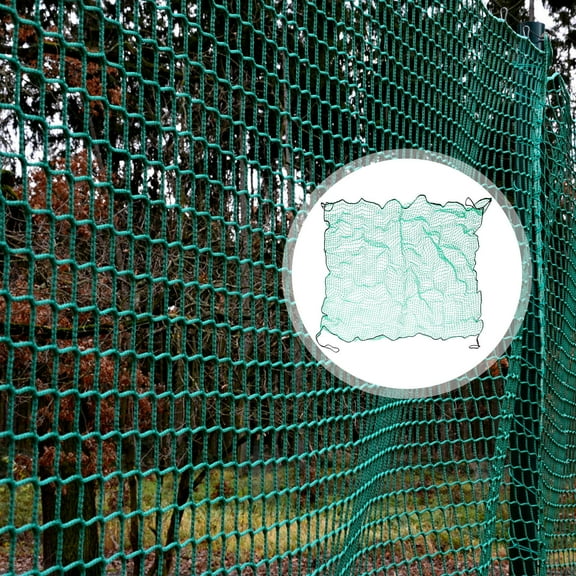 OUNONA Dark Polyethylene Hitting Net for Indoor and Outdoor Use, Heavy and Training Equipment