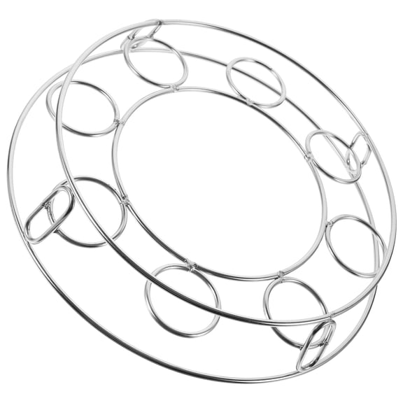 RENACLIPY Stainless Steel Pan Rack for Kitchen, Wok Holder, Cookware Organizer, 1 Piece