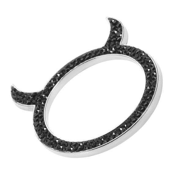 unbranded Push Start Cover Rhinestone Start Stop Decoration Ring Car Start Button Interior Accessory