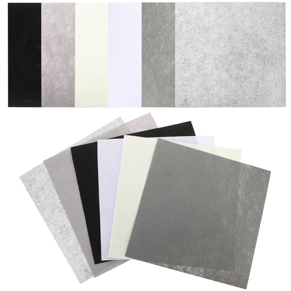 Milisten 18-Piece Felt Fabric Sheets for Sewing, Crafting, Projects, Soft Material for Professional and Hobby Crafters