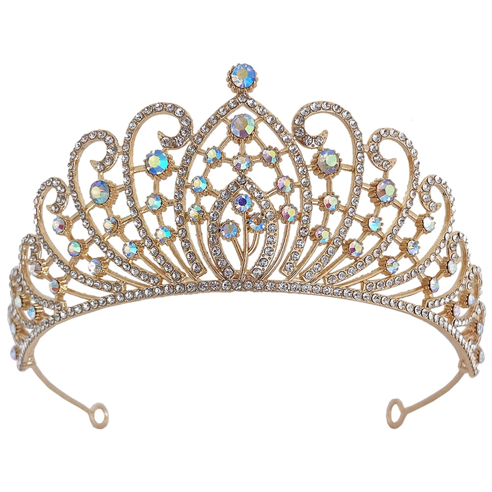 unbranded  Quinceanera Bridal Hair Accessories for Women Eye-catching Crown Banquet