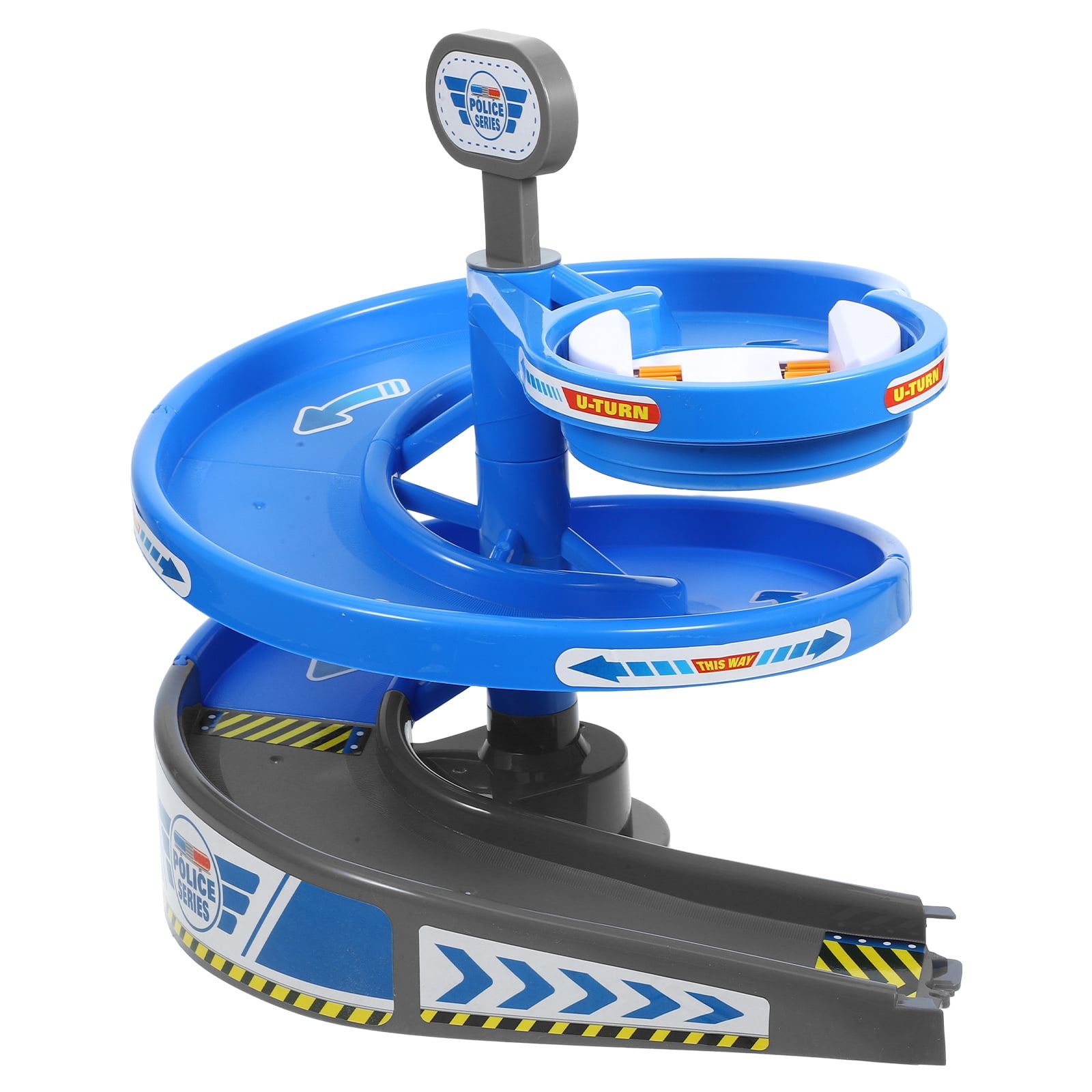 unbranded Race Car Track Rotary Table Toys 28.00X28.00X28.00CM Blue ...
