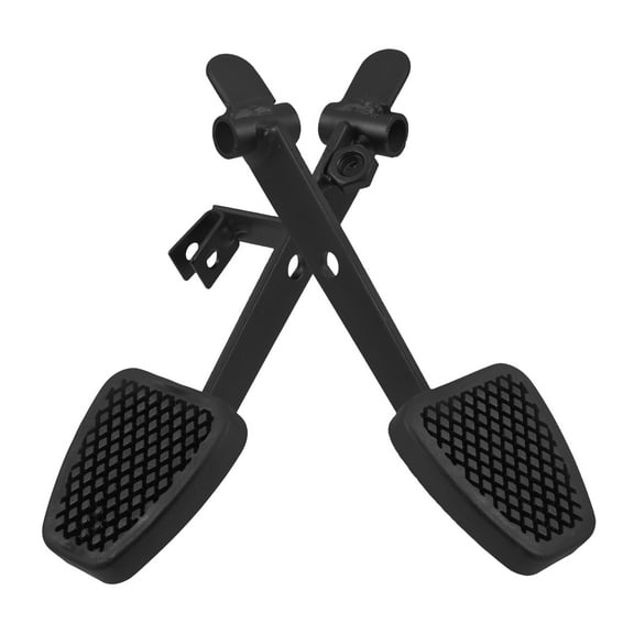 unbranded  Racing Go Kart Pedals Foot Accelerator Brake Drift Car Black