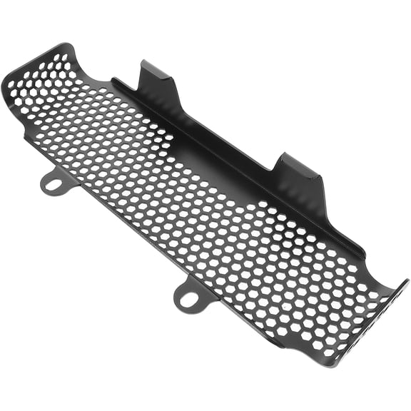 WEAVILUX Radiator Grille Guard Debris Shielding Black 1Pcs 10.3X3.73X1.65in