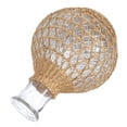 thumbnail image 1 of unbranded  Rattan Glass Vase Oblong Centerpiece Table Decorations for Flowers Office, 1 of 8