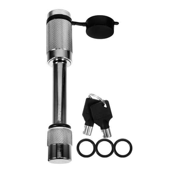 unbranded Receiver Hitch Locking Pin Car Trailer Hook Quad Steering Wheel Video Doorbell White