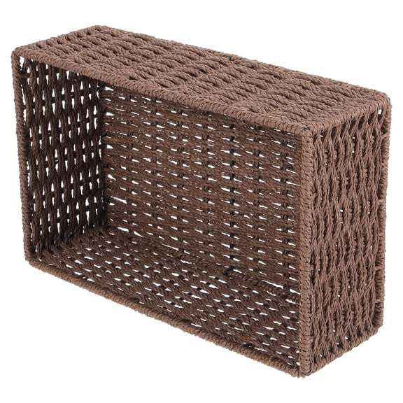 unbranded Pantry Paper Rope Bins Storage Boxes Basket Material
