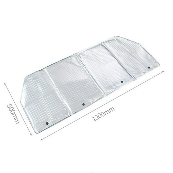 Milisten Silver Kitchen Wall Oil Shield Anti-Splatter Screen Heat Insulation Easy Use