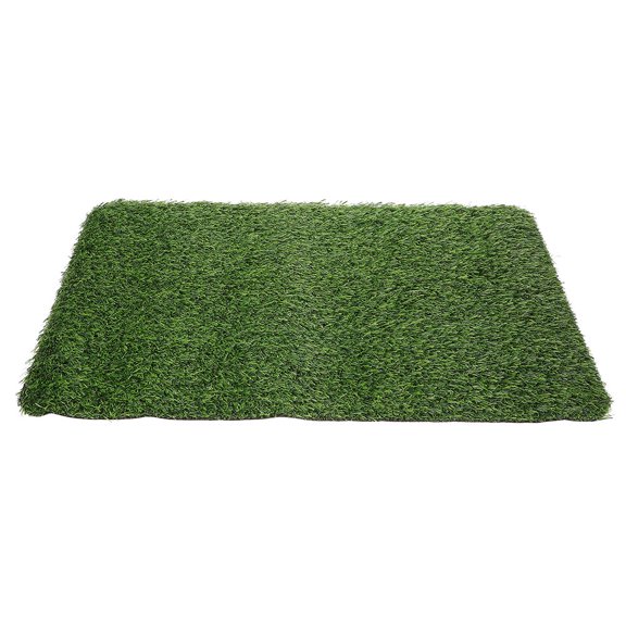 unbranded Rectangular Outdoor Decoration Artificial Turf Door Mat Green Polypropylene Fiber 1Pcs