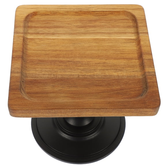 OFFIGAM Rustic Wood Serving Tray Food Container for Party, Home, Kitchen, Womens Shop Window Display, 1 Piece