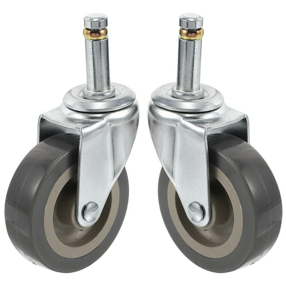 unbranded Replacement Caster Wheels For Shopping Carts Low Noise Easy To Install For Multiple Uses