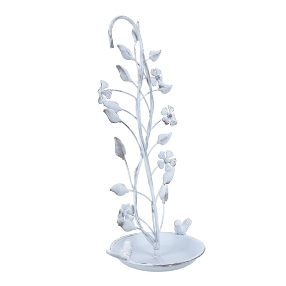 unbranded Retro Feeder Bird Feeders for Outdoors Spider Ring Holder Rings White