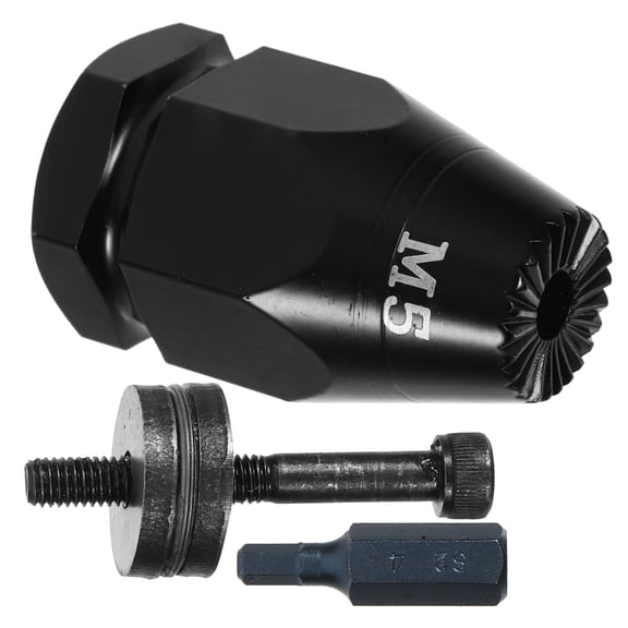 unbranded Riveting Tool Air Riveter Head Pneumatic Nut 5.00X2.00X2.00CM Black