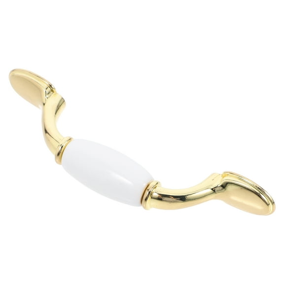 unbranded Robust Ceramic Cabinet Handle Alloy Decorative Handle Vintage Drawer Pull For Kitchen Cabinets And Shoe Cabinets Unique Door Handle