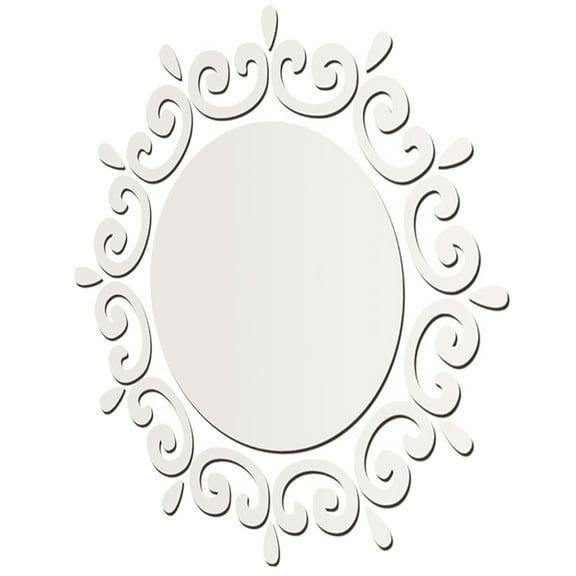 unbranded Room Decor Wall Mirror Goldendoodle Ornament Decoration Silver