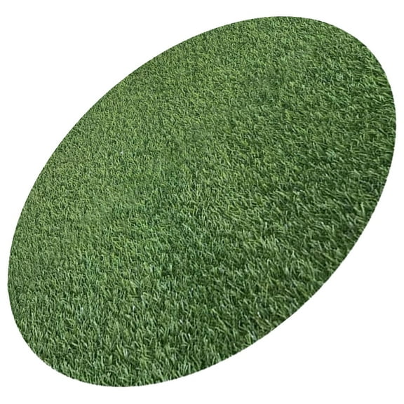 TEHAUX Artificial Grass Turf Mat Green for Garden Outdoor Use 1 Pack Synthetic Grass