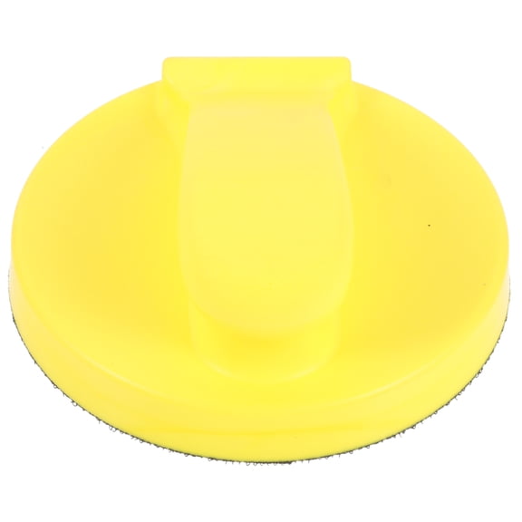 Portable Sandpaper Holder for Sanding with PU Foam Material Yellow Color