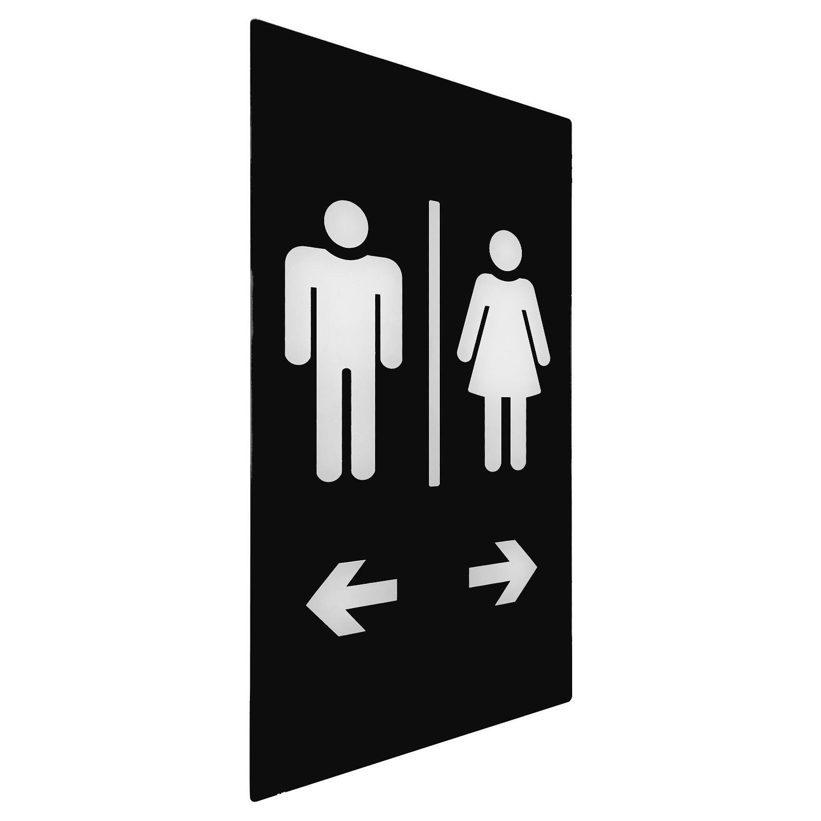 unbranded Self-adhesive Bathroom Sign Acrylic Restroom Door Sign Men ...