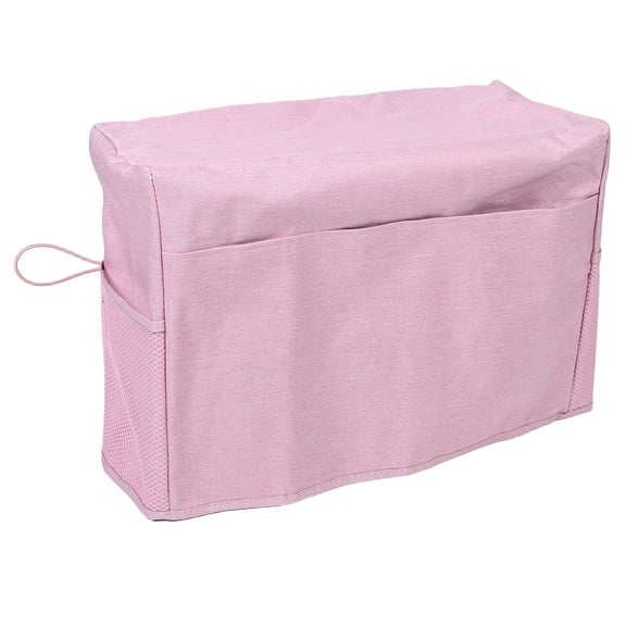 Worgeous Pink Polyester Sewing Machine Cover for Home Use with Fine Protection and Reliable Craftsmanship 10.5 inches
