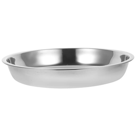unbranded Serving Pan for Party in Stainless Steel Simple Design 1Pcs