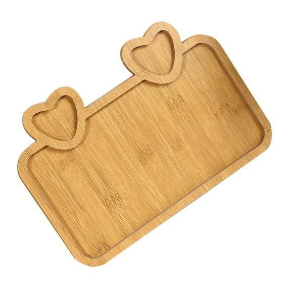 unbranded Serving Tray Portable Breakfast Eating Tray Serving Platter for Living Room Restaurants