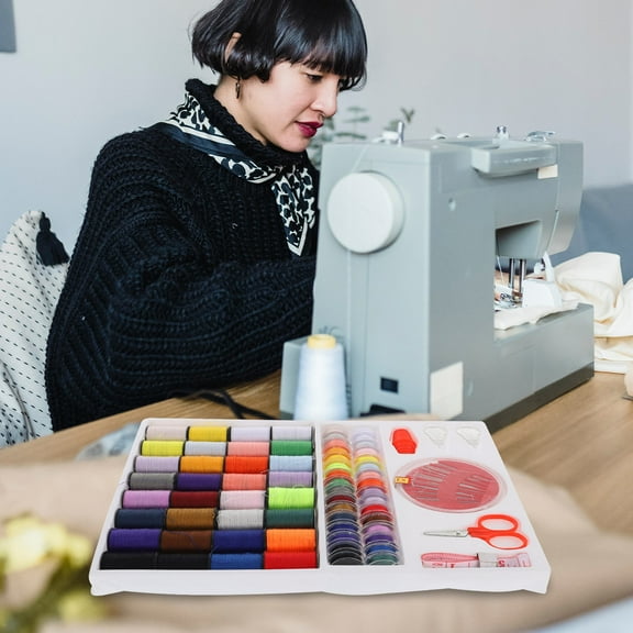 unbranded  Sewing Box Set Needles for Kit Portable Travel Embroidery Kits