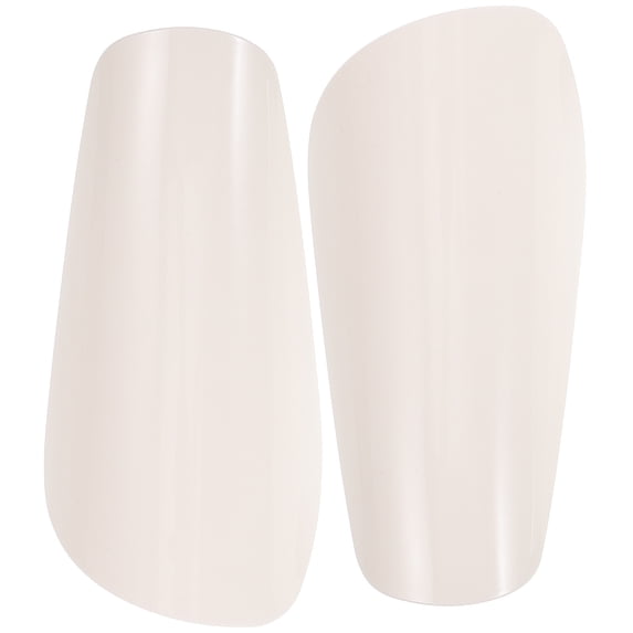 PAMINGONO Shin Guards Adults Football White 1 Pair