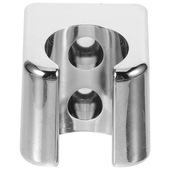SHOWERORO Shower Handle Shower Head Stand ABS Silver Waterproof 1Pcs