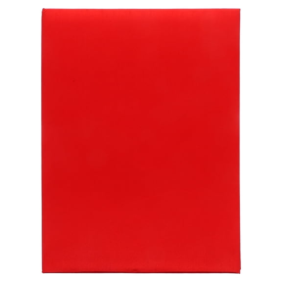 WHAMVOX Elegant Red Diploma Cover for Graduation Certificates with Cloth Material and Protective Design 8.5 x 11 inches