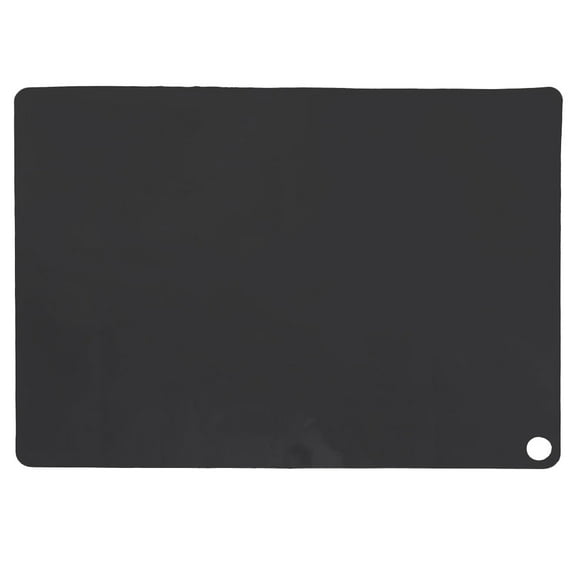 unbranded  Silicone Countertop Mat Stove Protector Pastry Dish Rack Black