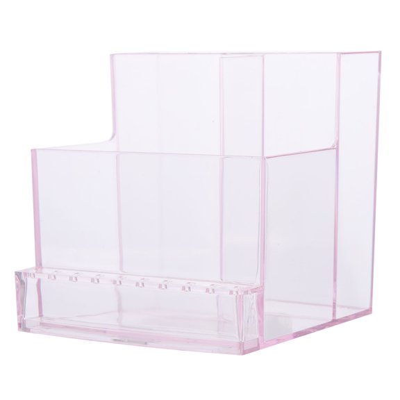 unbranded Simple Pen Container Home Storage Case Organizers Office Pink