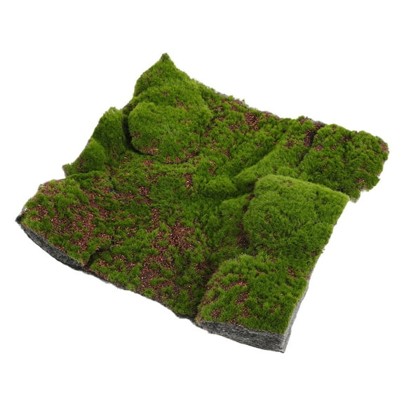 unbranded  Simulation Moss Mat Contemporary Cylinder Mesh Lampshade Rugs Green