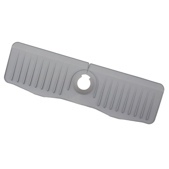 unbranded  Two Tier Dish Drainer Protective Multipurpose Sink Mat Surface Protector