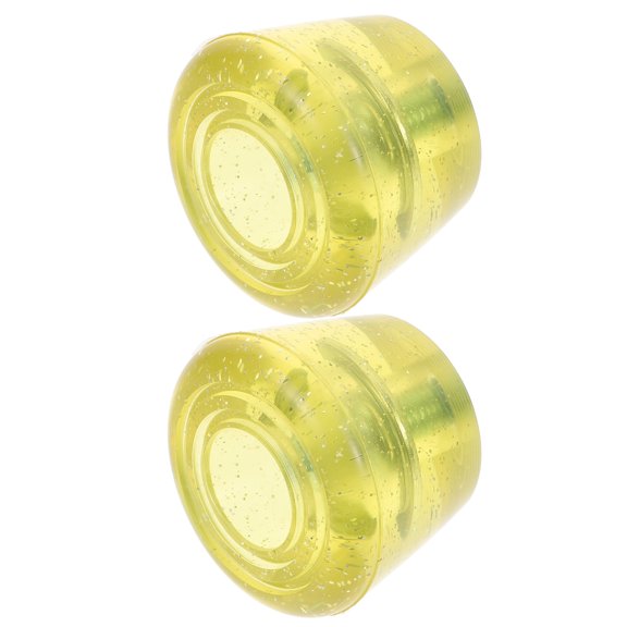 unbranded  Skates Toe Stopper Exercising Roller Plates Bolts Wheels Child Yellow