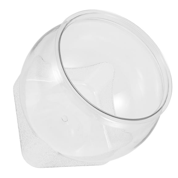unbranded Clear Plastic Fish Tank Decorative Fish Bowl Transparent Desktop Small Aquarium Bowl Aquarium Tank For Office Home
